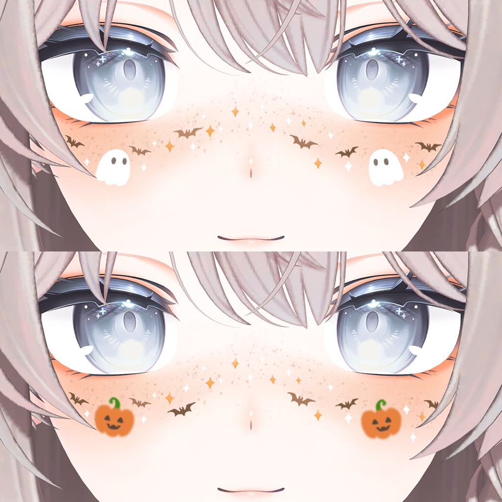 [しなの] ハロウィンメイクテクスチャ / [SHINANO] HALLOWEEN MAKEUP TEXTURE 