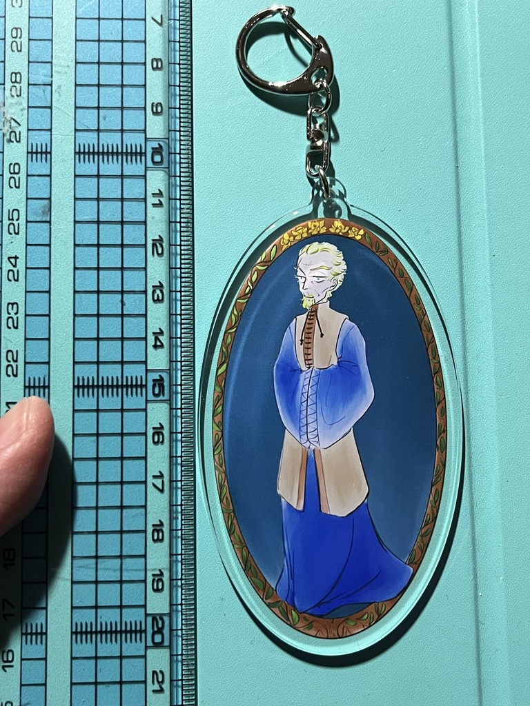 「青の宰相」アクリルキーホルダー