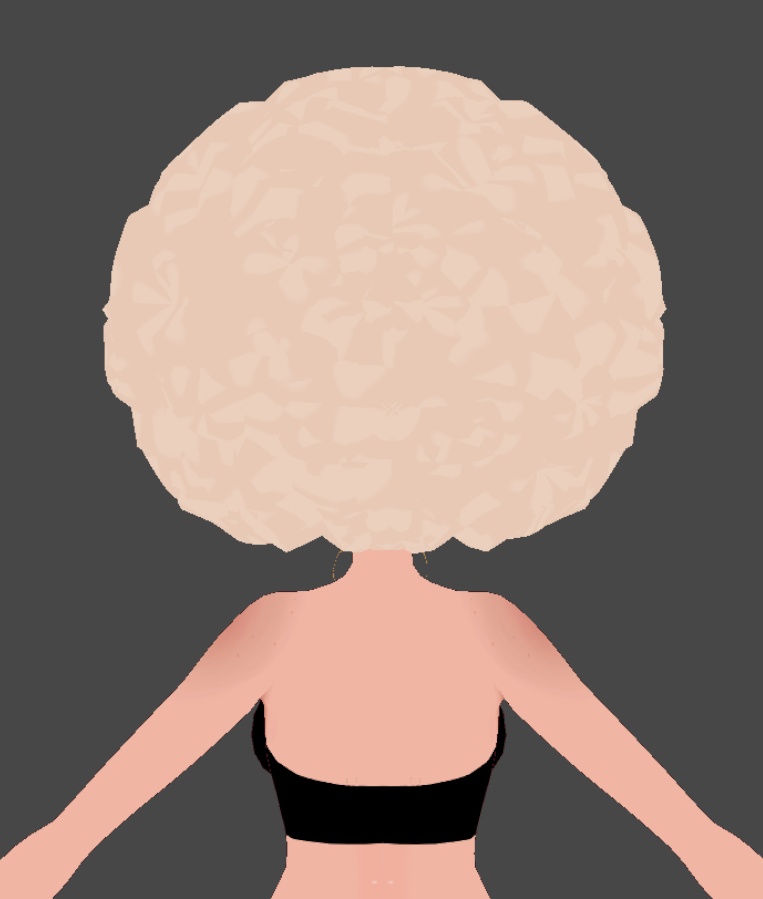 Albinism skin and hair (.vroid file)