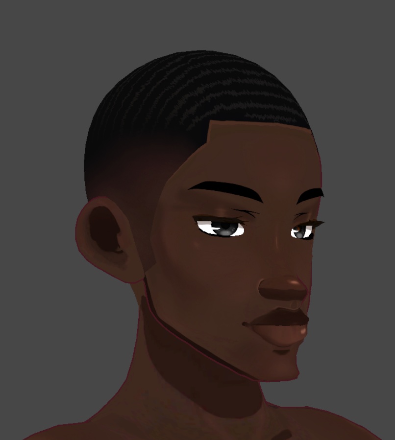 Waves with fade (.vroid file)