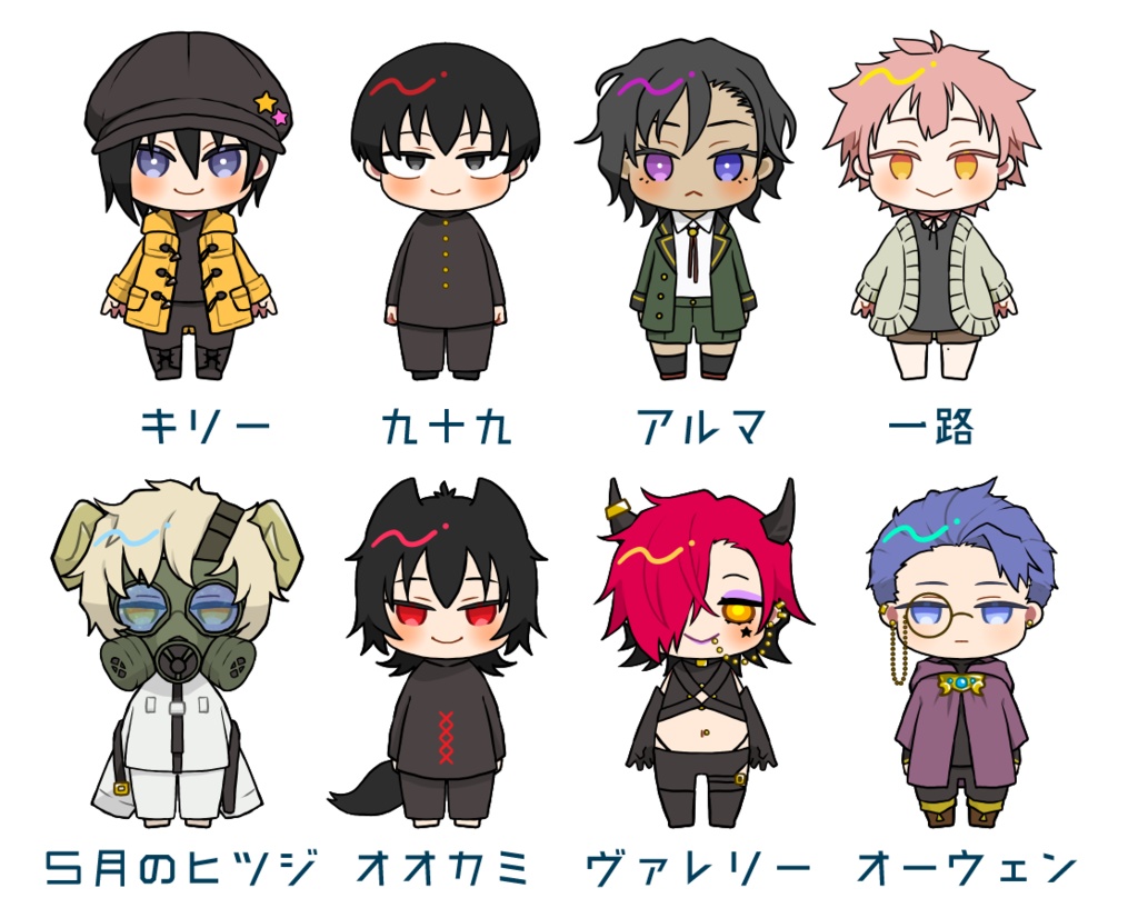 【伺か】自立ミニアクリルスタンド