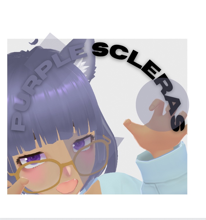 purple eye shade