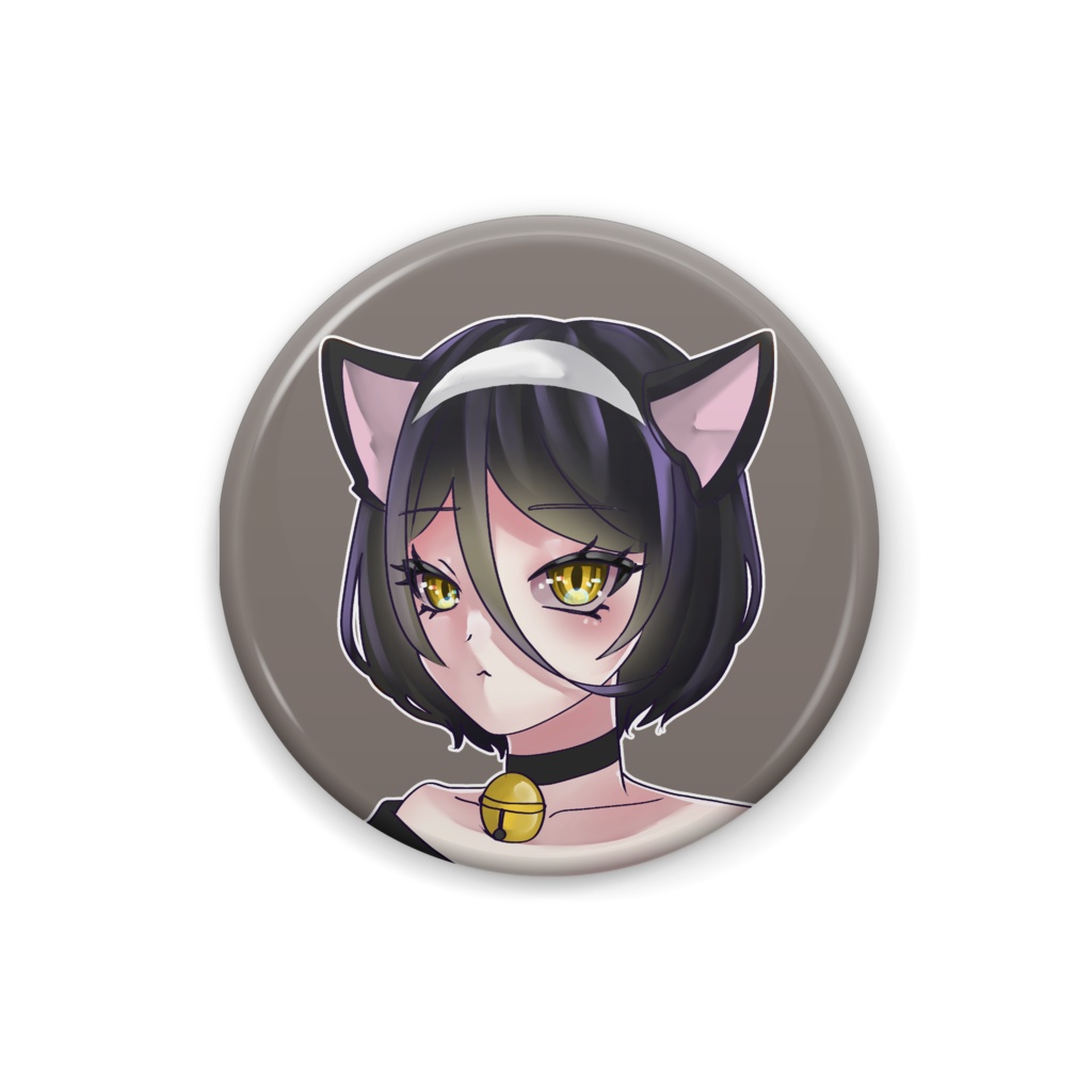 にゃんバッジクロ