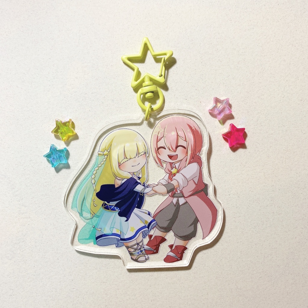 擬人化力一ヒ"ィ×ワ一フ°ス夕一（力ヒ"ワフ°）アクキー