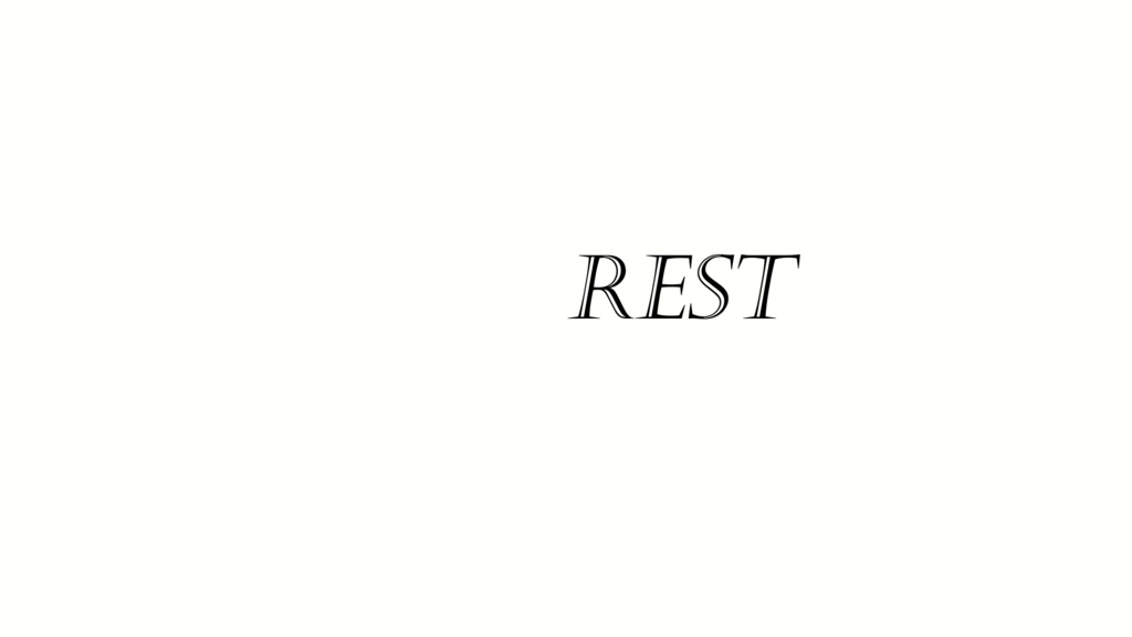 Rest【オリジナル曲】