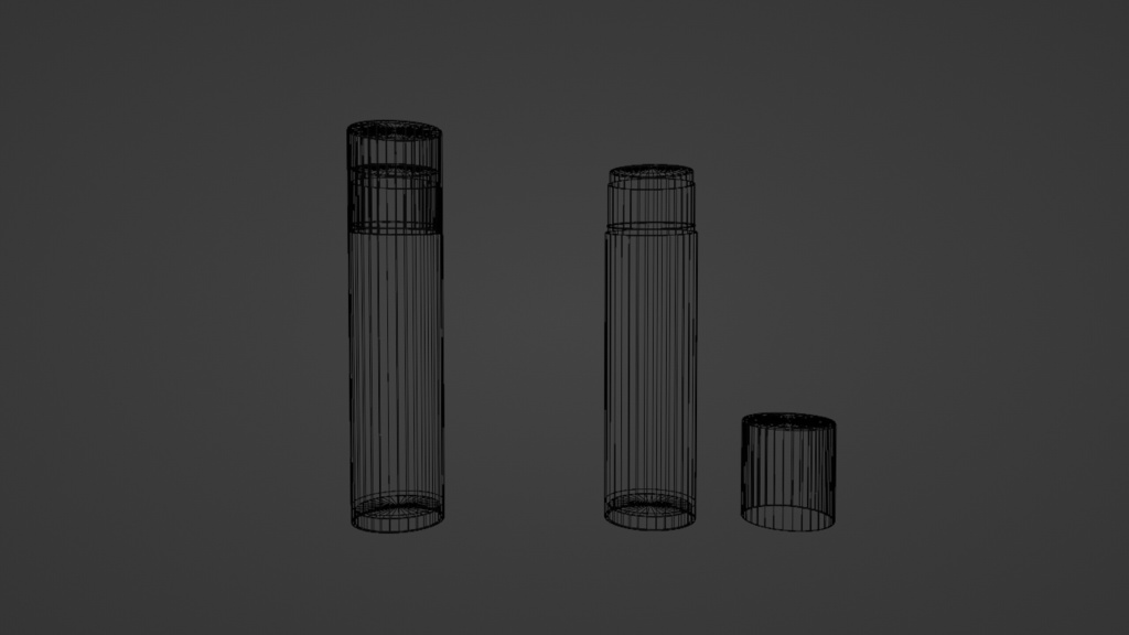 リップクリーム(3Dモデル)