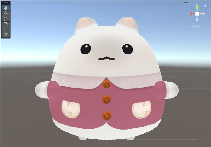 【無料】ボタンと合うはむ服7種【FREE】