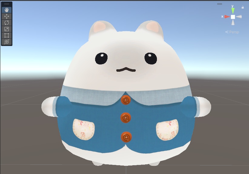 【無料】ボタンと合うはむ服7種【FREE】