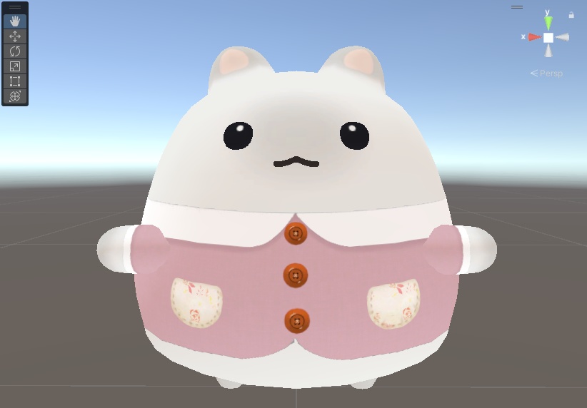 【無料】ボタンと合うはむ服7種【FREE】