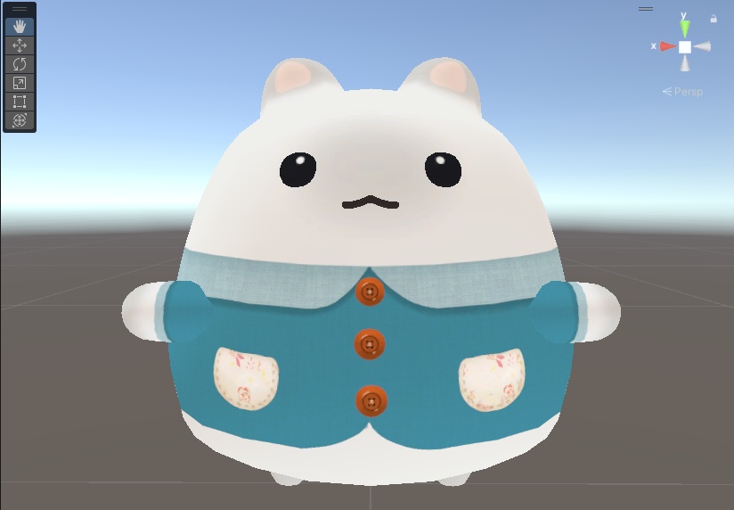 【無料】ボタンと合うはむ服7種【FREE】