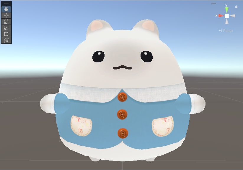 【無料】ボタンと合うはむ服7種【FREE】