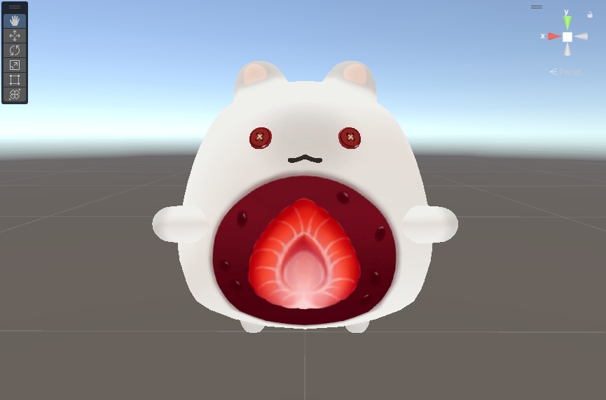 【無料】苺大福はむtexture【FREE】