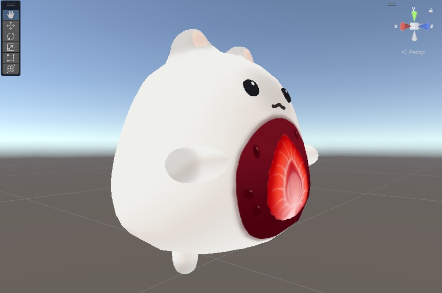 【無料】苺大福はむtexture【FREE】