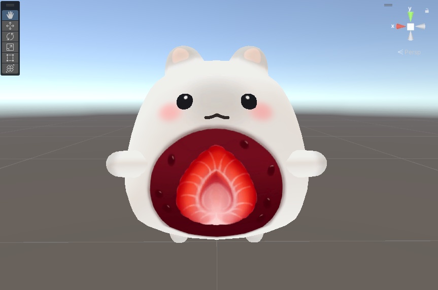 【無料】苺大福はむtexture【FREE】