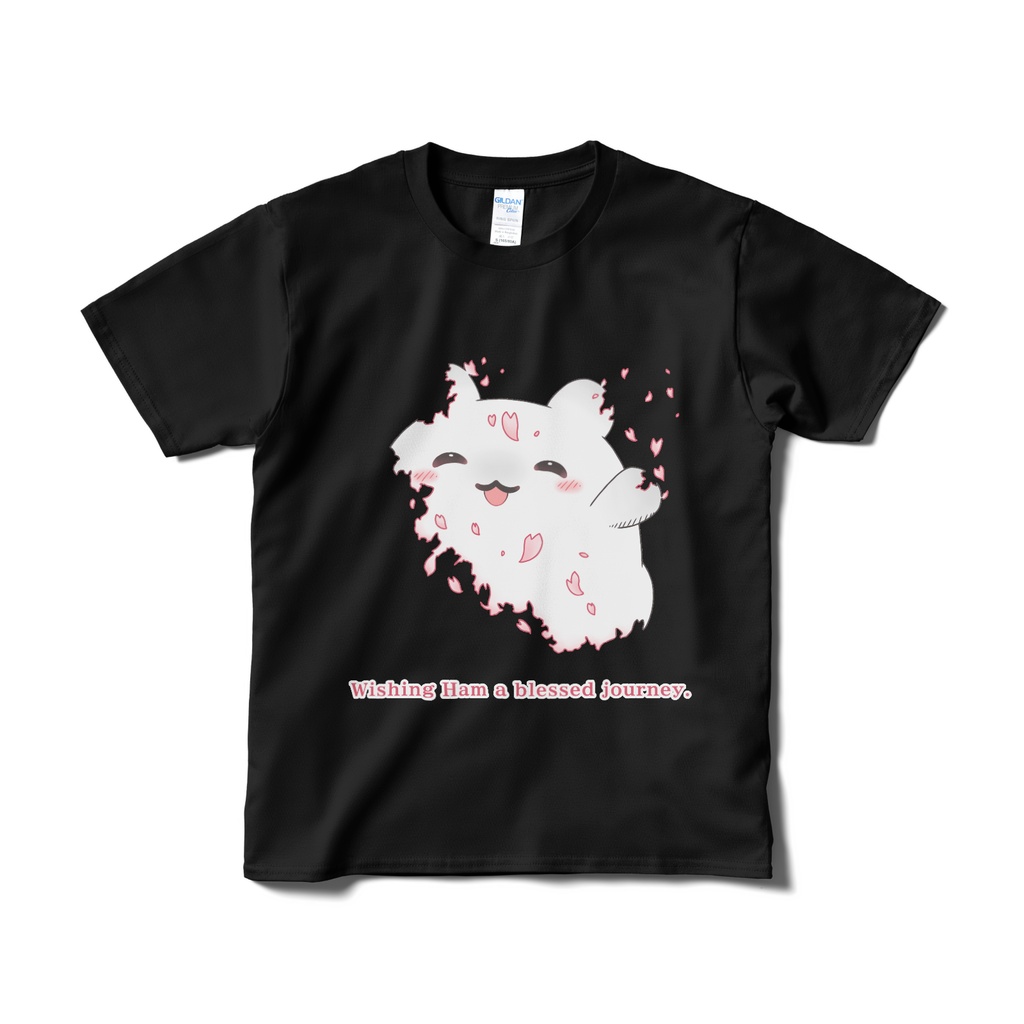 「はむの旅路に幸あれ」Tシャツ(Fan-made)