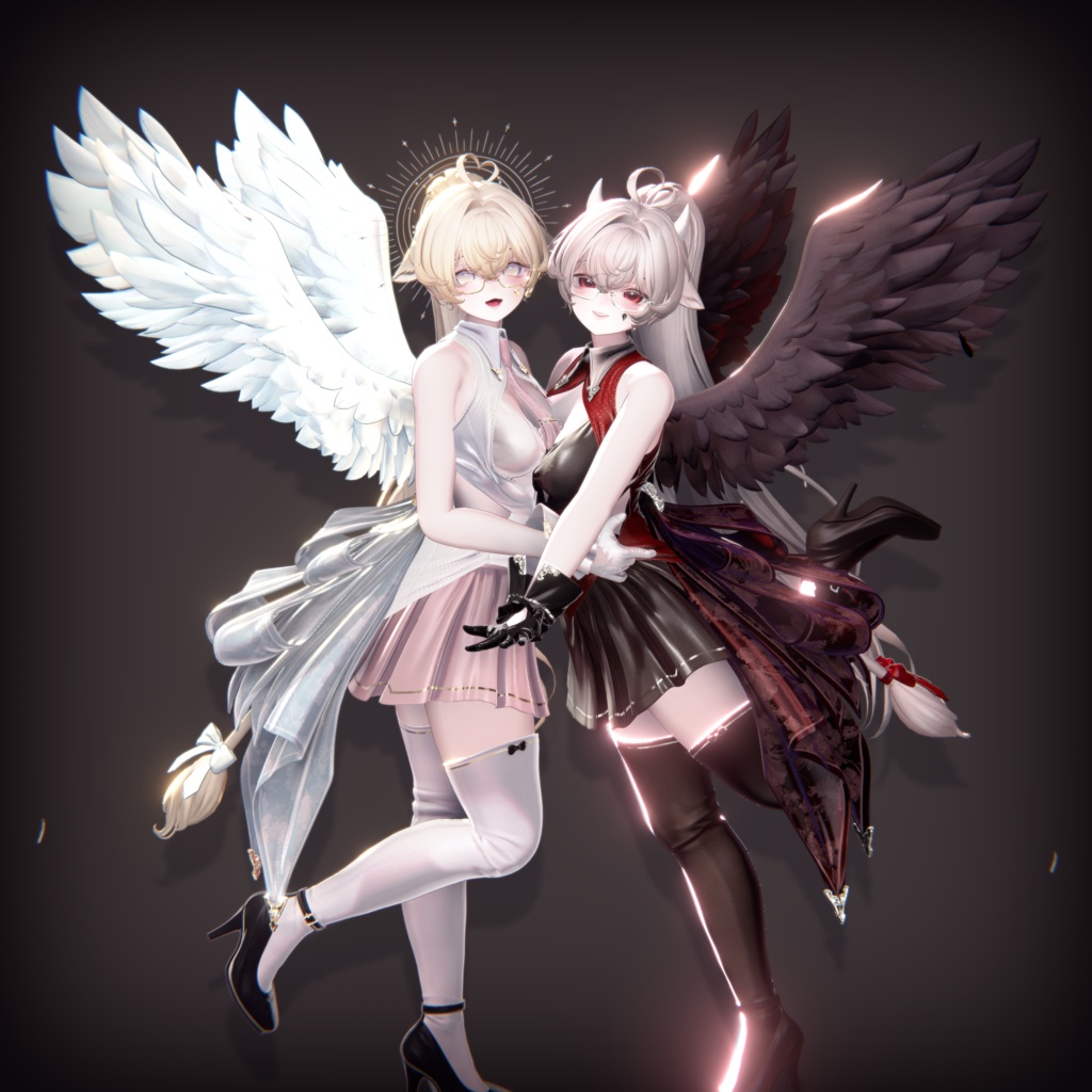 【3Dmodel】 Fluffy Wings