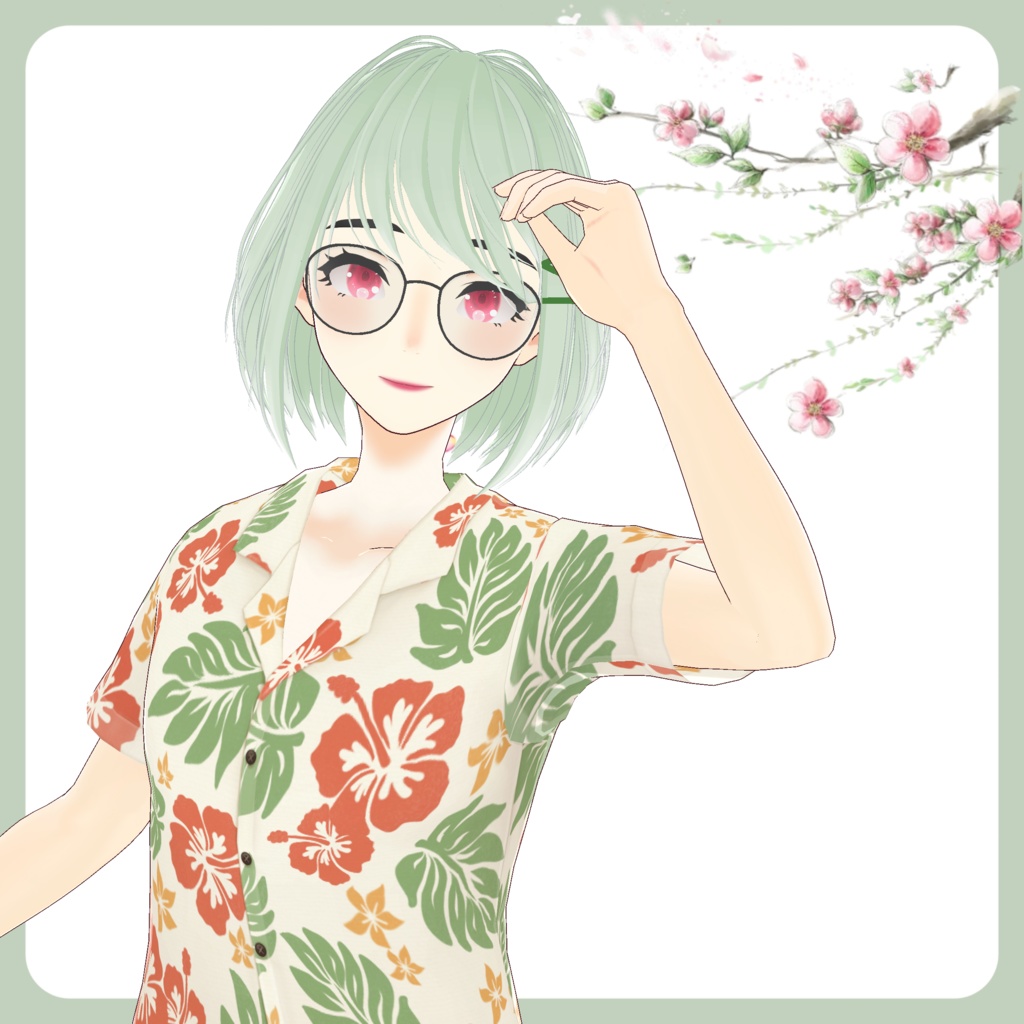 【Vroid】 Short Hair Preset ショートヘアのプリセット