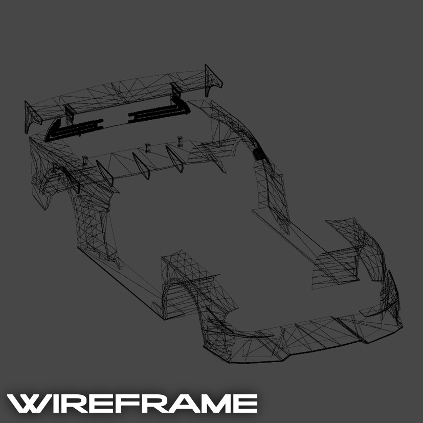 【3Dモデル / N2X対応】CURSORY DESIGNボディキット / Car Shop Blowテールライト