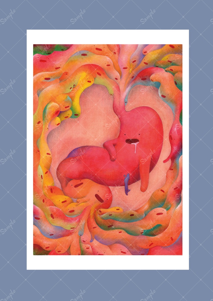 「なんて小さな悩みなんだ」ポストカード