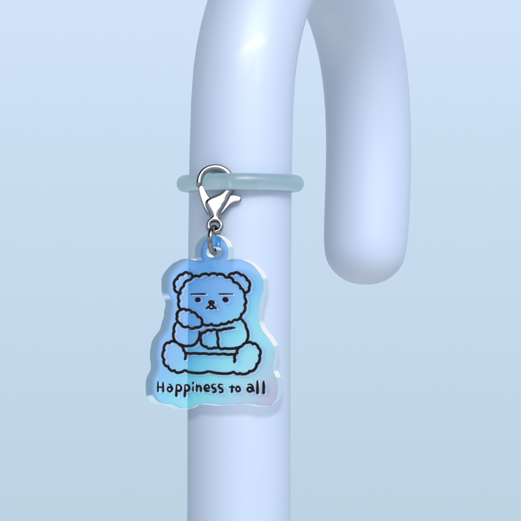 くまさきさん（Happiness to all）めじるしチャーム