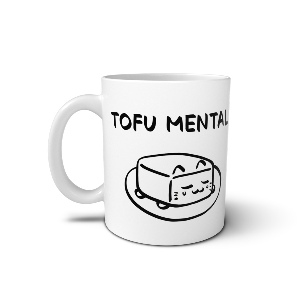 TOFU MENTAL CAT 《とうふメンタルねこ》マグカップ