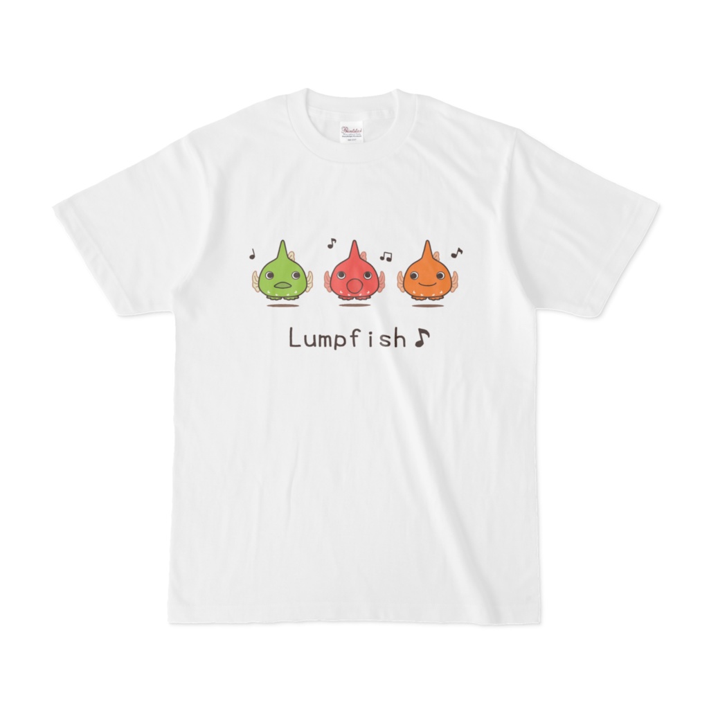 3匹のダンゴウオちゃん　Tシャツ