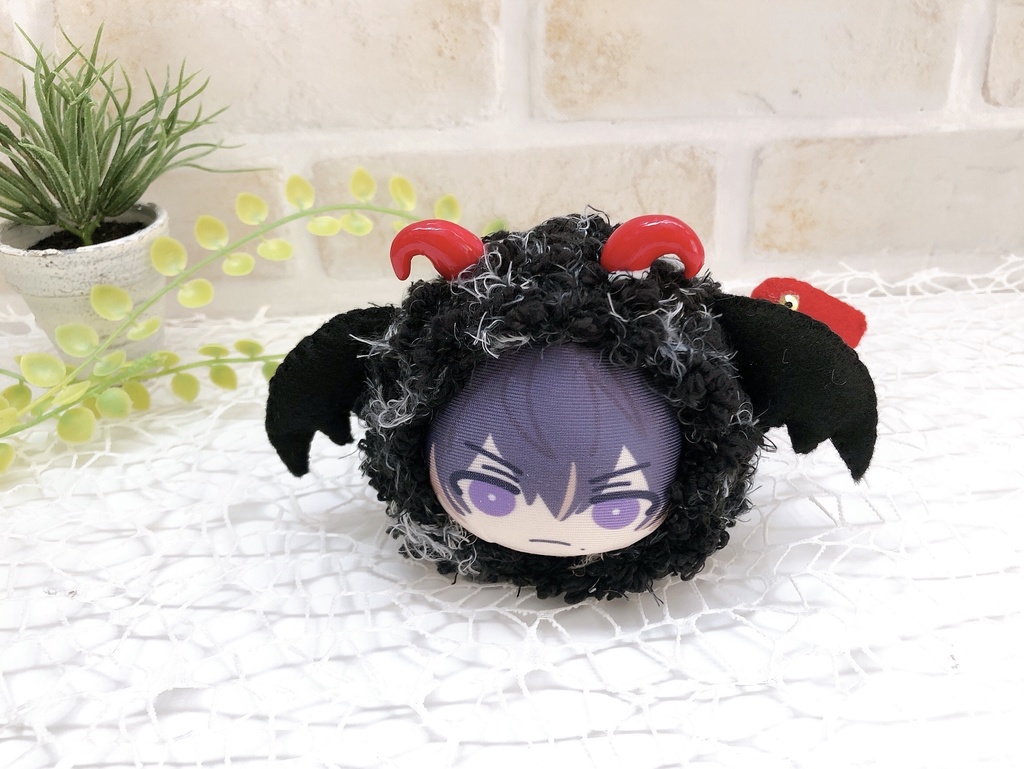 おまんじゅう着ぐるみ 小悪魔デビル ハロウィン