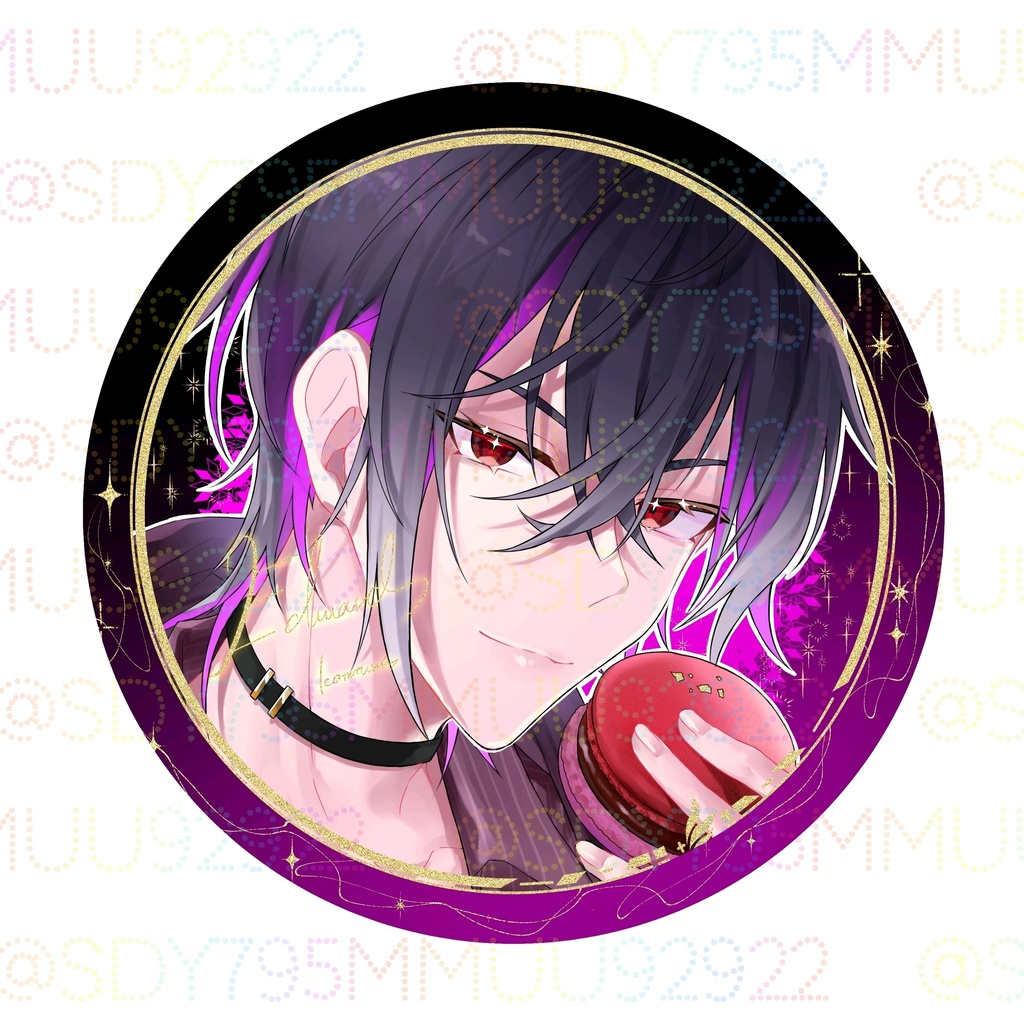 ホログラム缶バッジ【sweet magic】セット