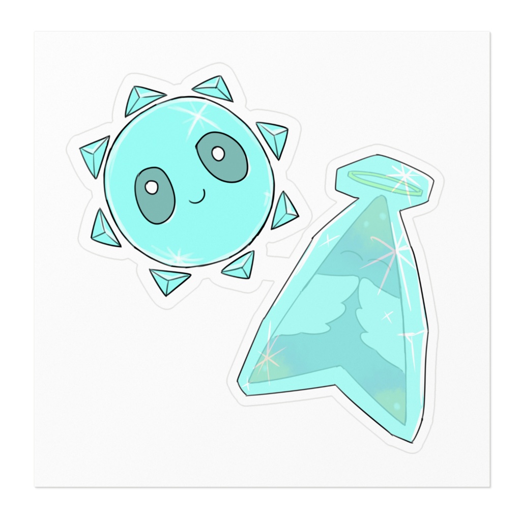 フォロワー概念かわいいステッカー