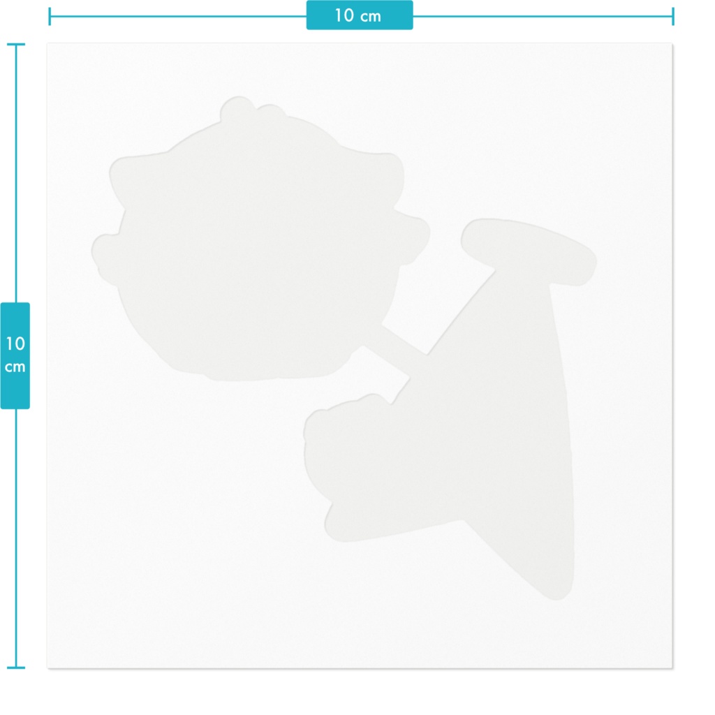 フォロワー概念かわいいステッカー