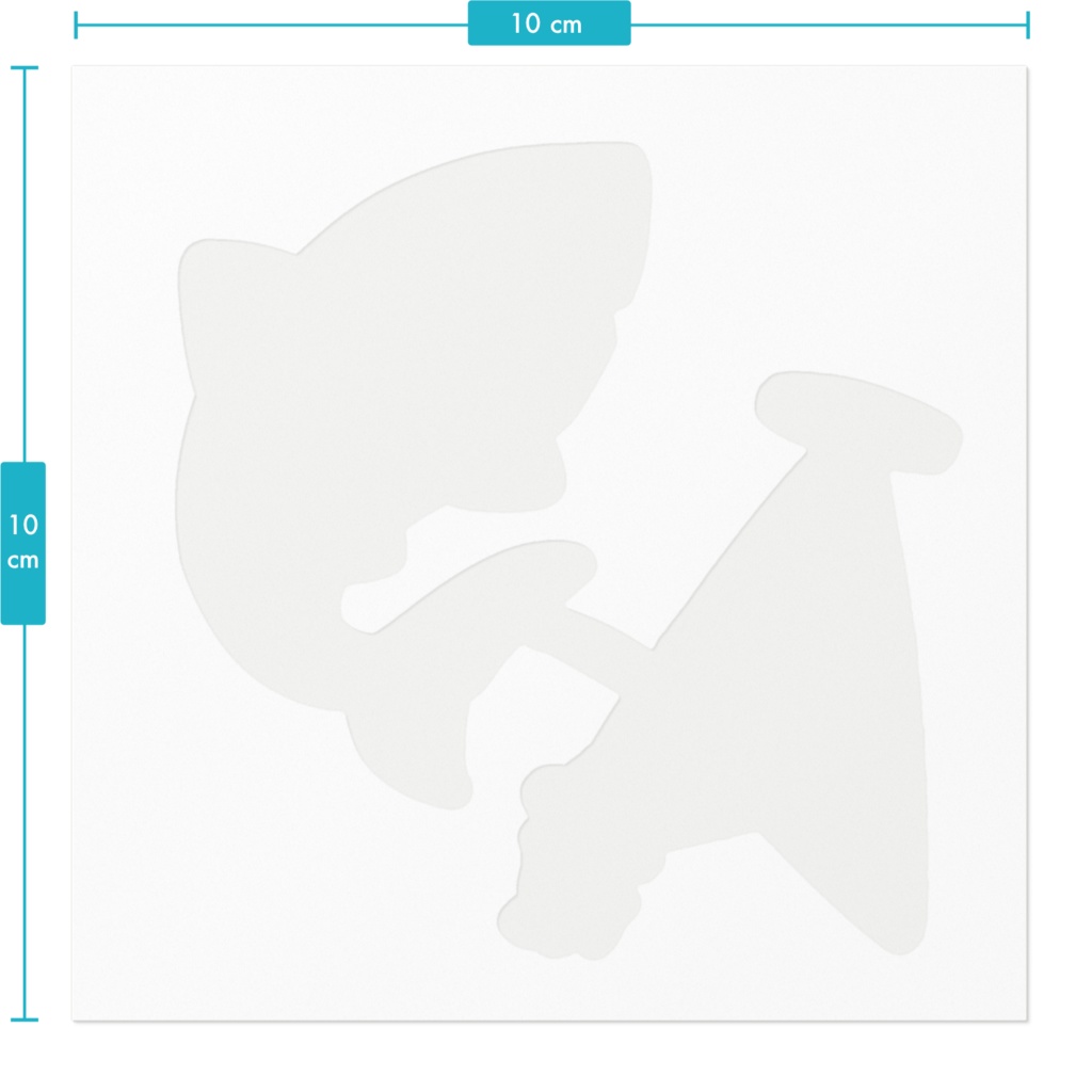 フォロワー概念かわいいステッカー