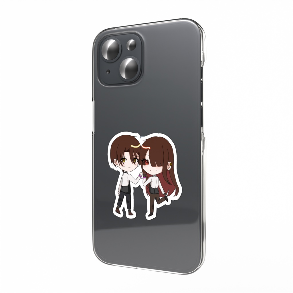 ジン&ネグロスマホステッカー