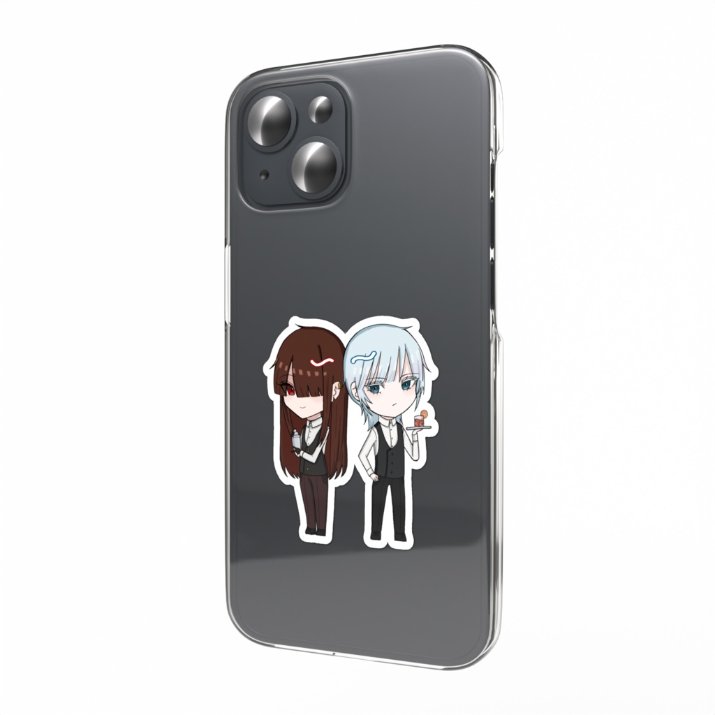 ネグロ&リゼルスマホステッカー