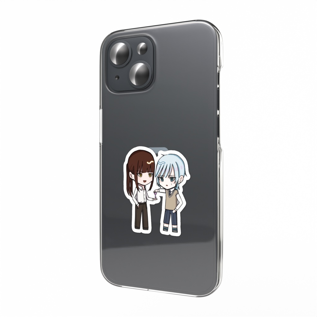 ジール＆リゼルスマホステッカー