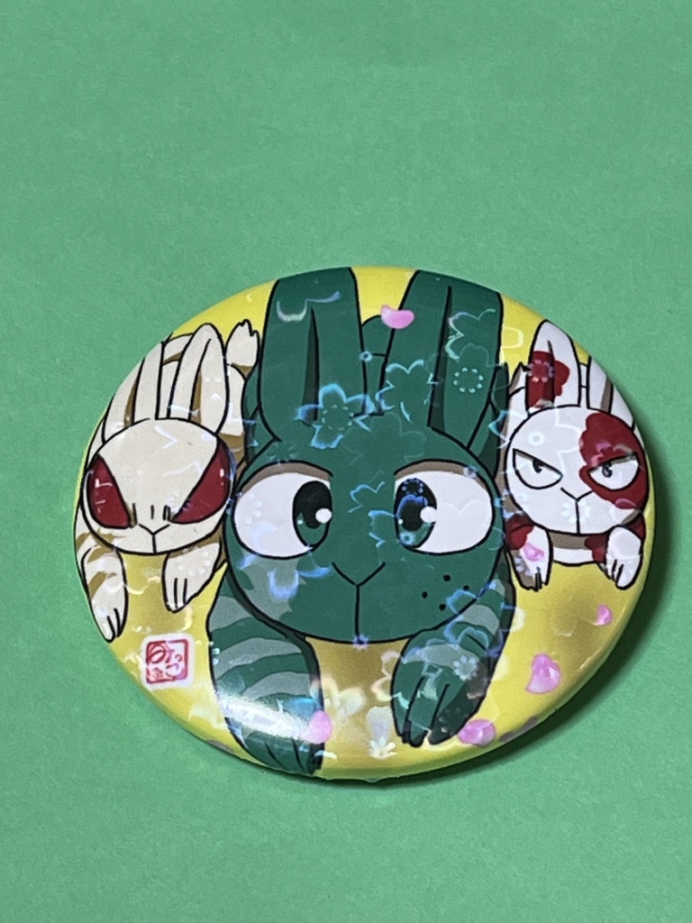 デクキュン3表紙絵バッジ