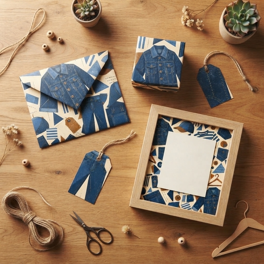 【商用利用OK】デニムパッチワーク|Denim Patchwork デジタルペーパー10枚|3600×3600px・JPG