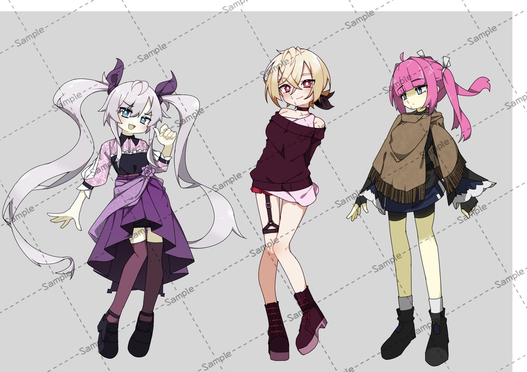 【1】立ち絵イラスト集【雑まとめ】