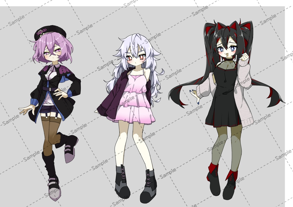 【4】立ち絵イラスト集【雑まとめ】