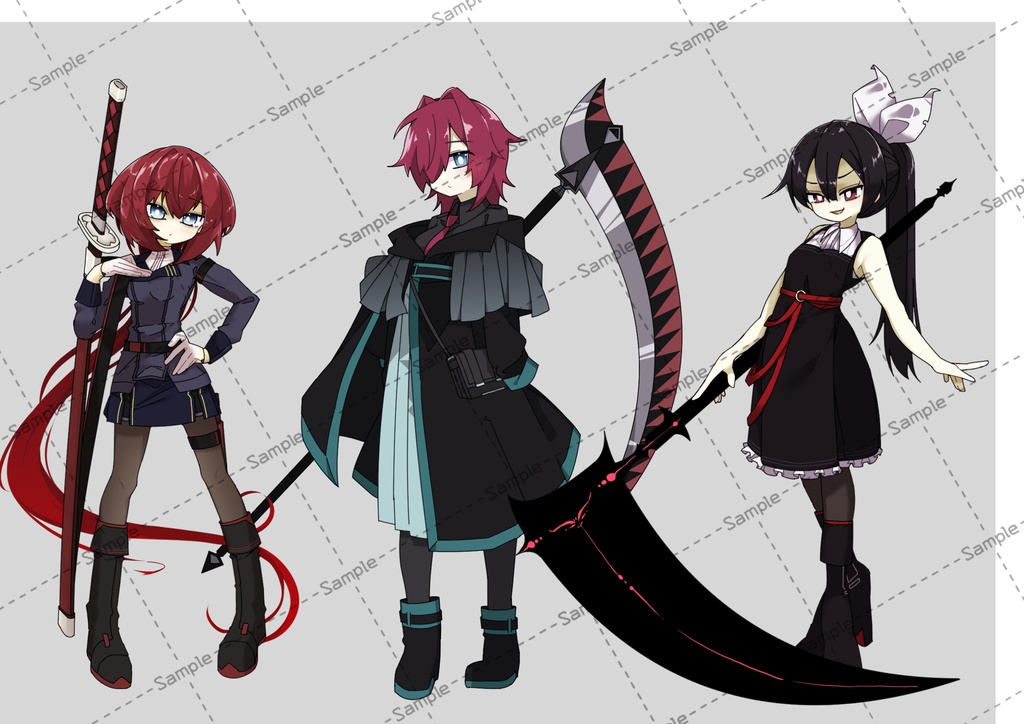 【6】立ち絵イラスト集【武器持ちまとめ】