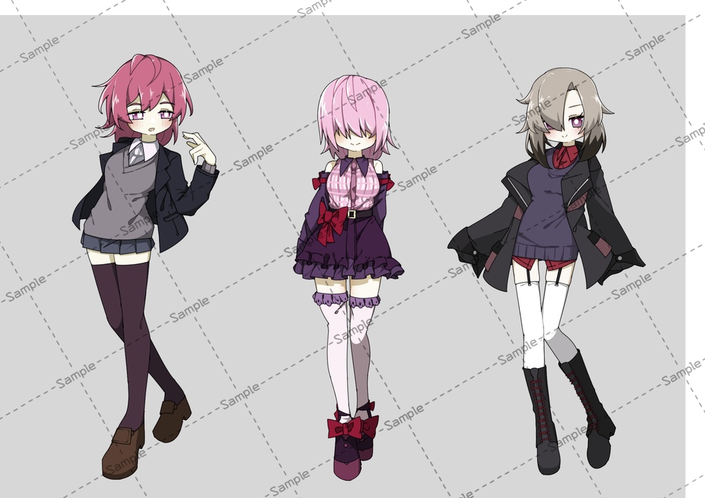 【9】立ち絵イラスト集【雑まとめ】