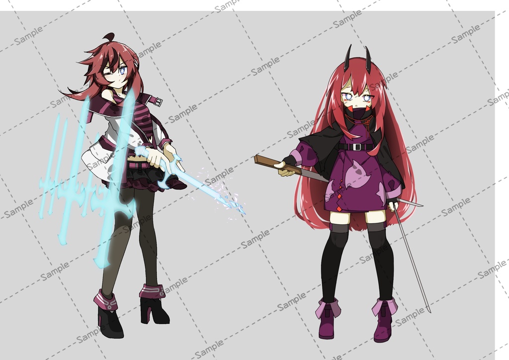 【12】立ち絵イラスト集【武器まとめ】