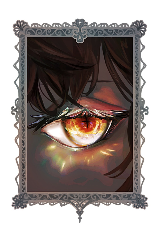 加賀美ハヤト天使の目アクリルキーホルダー