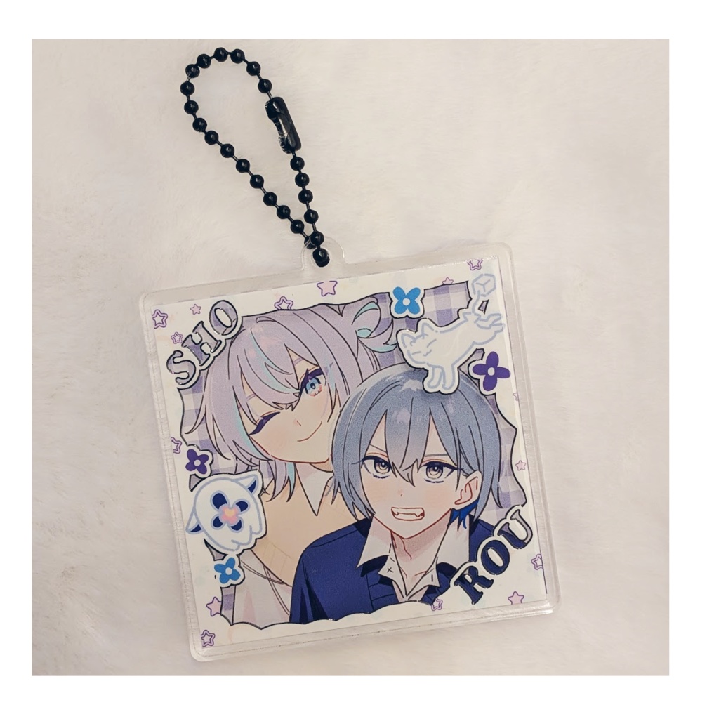たこいぬレイヤーアクキー