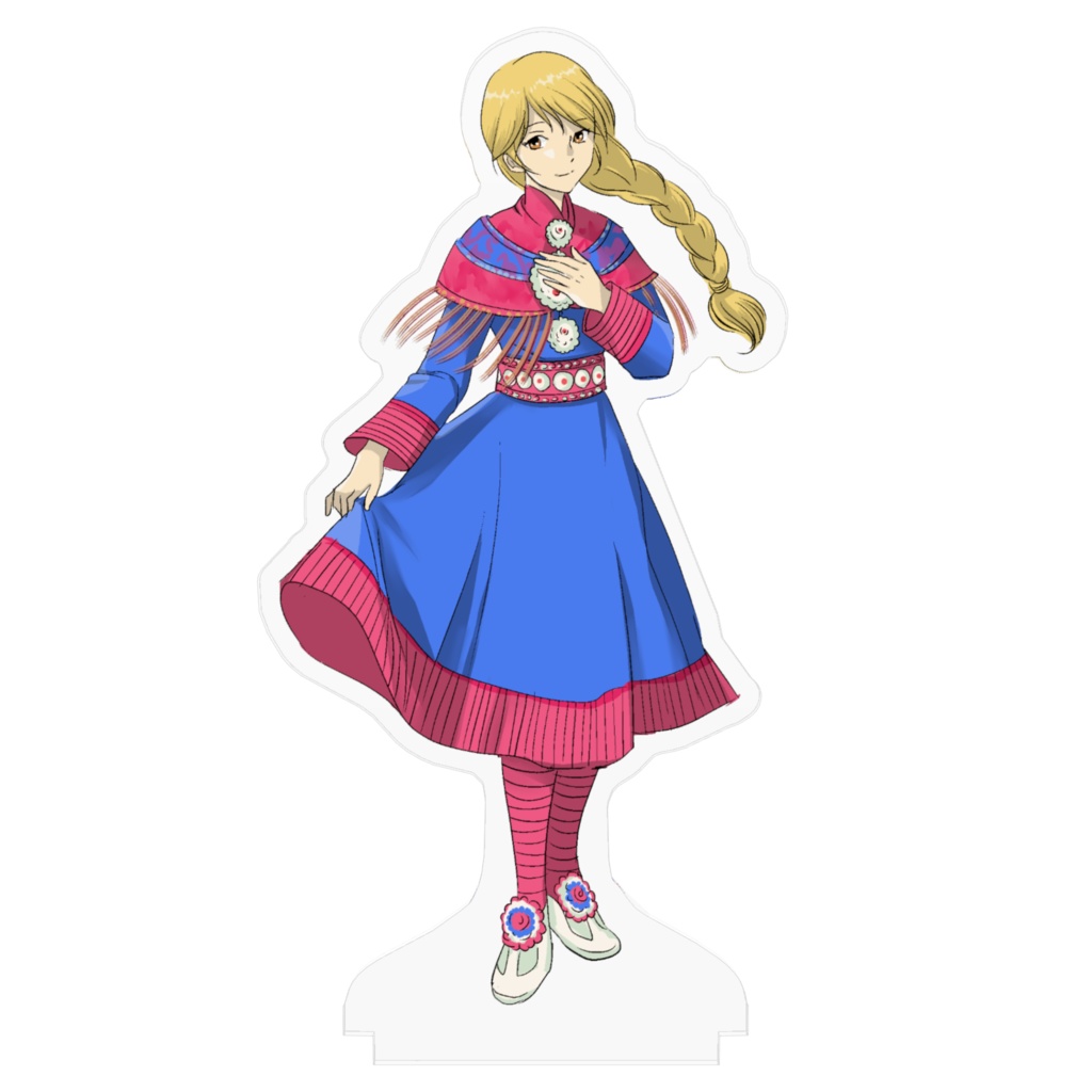 【サークルメイン作品】西国のユニコーン 主人公レウイシア