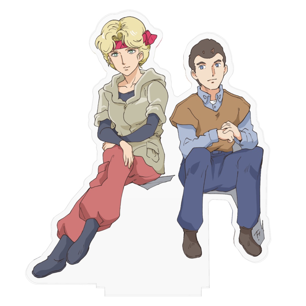 ケイト&スコット(大)(小)