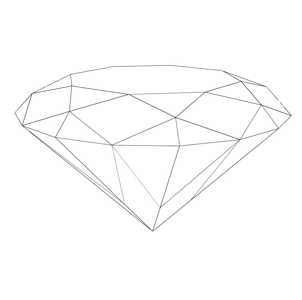 いい感じのダイヤモンド