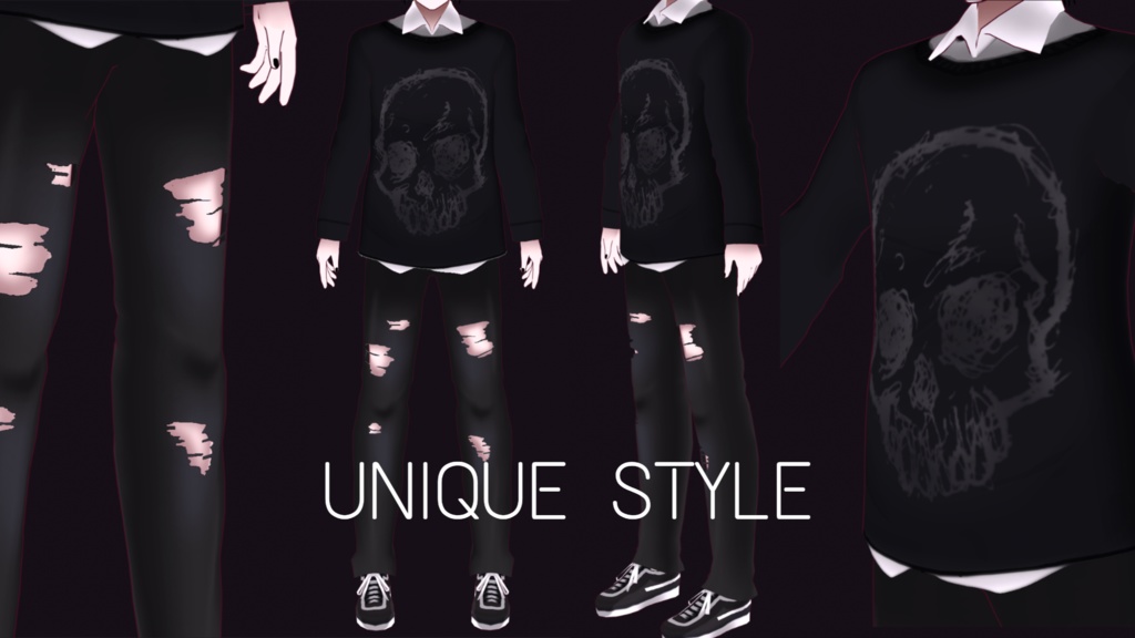 Zen the 3D model / Vtuber