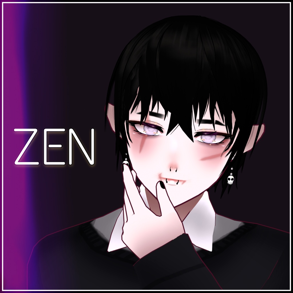 Zen the 3D model / Vtuber