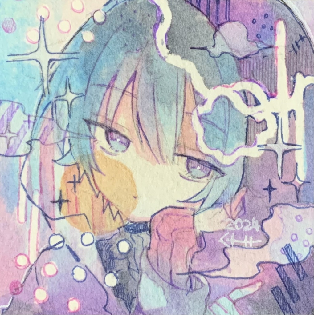 ミニ額原画(正方形)