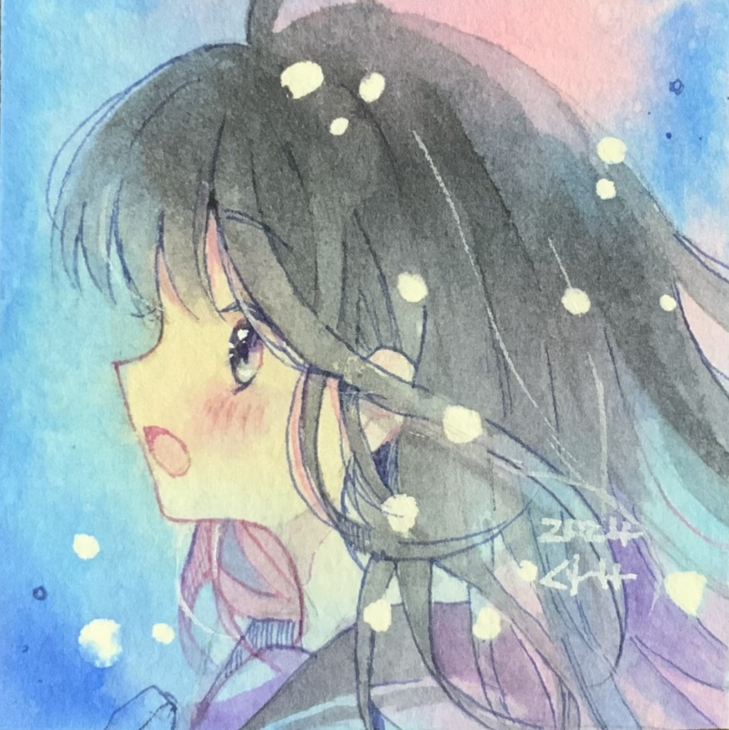 ミニ額原画(正方形)